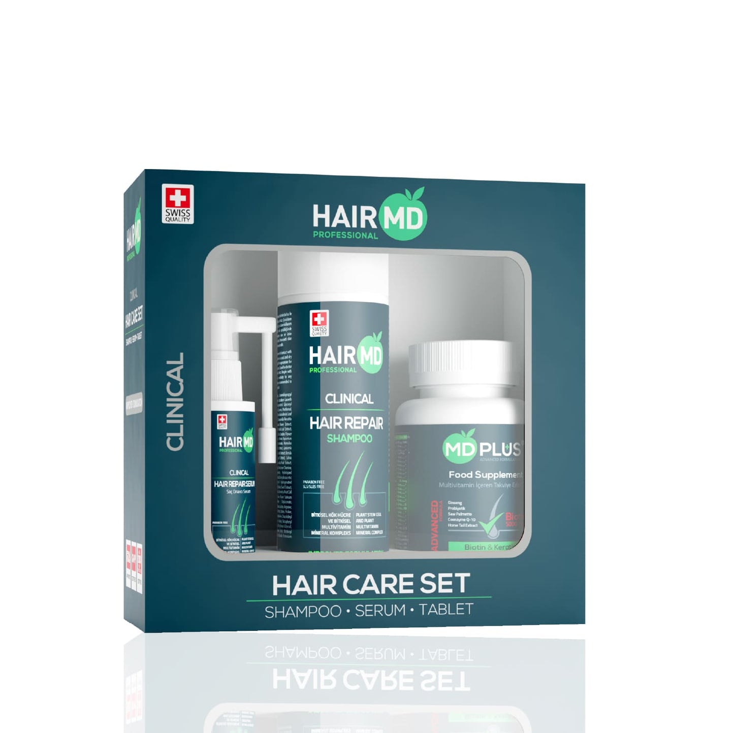 HairMD Clinical Haarherstel Set (1 maand gebruik)