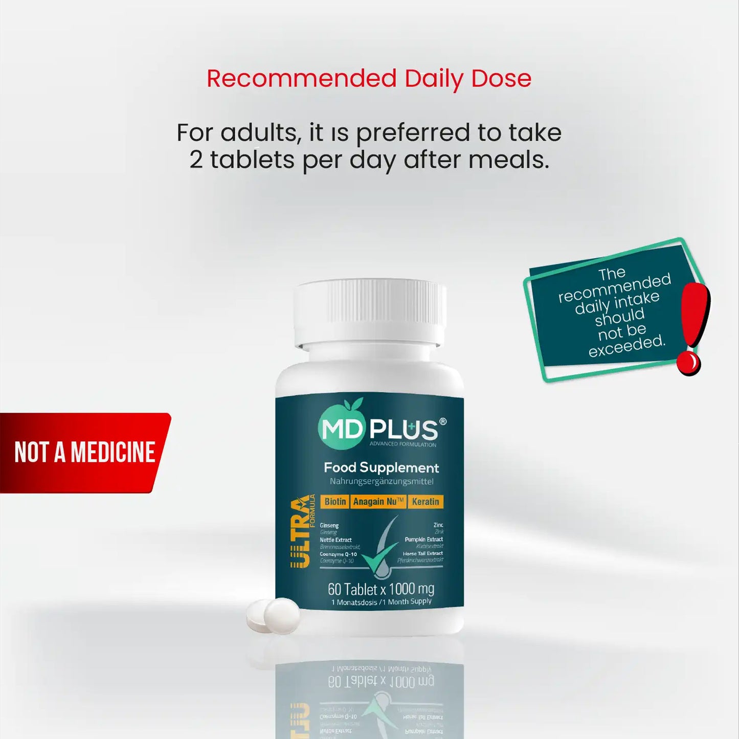 MD Plus Ultra Haarmultivitamine