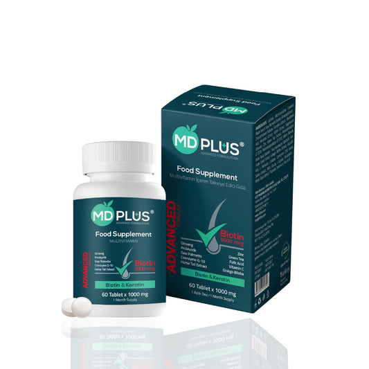MD Plus Geavanceerde Haar Multivitamine 60 Tabletten