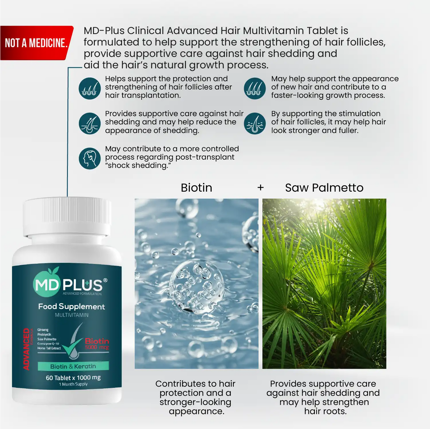 HairMD Clinical Haarherstel Exclusieve Set (3 maanden gebruik)