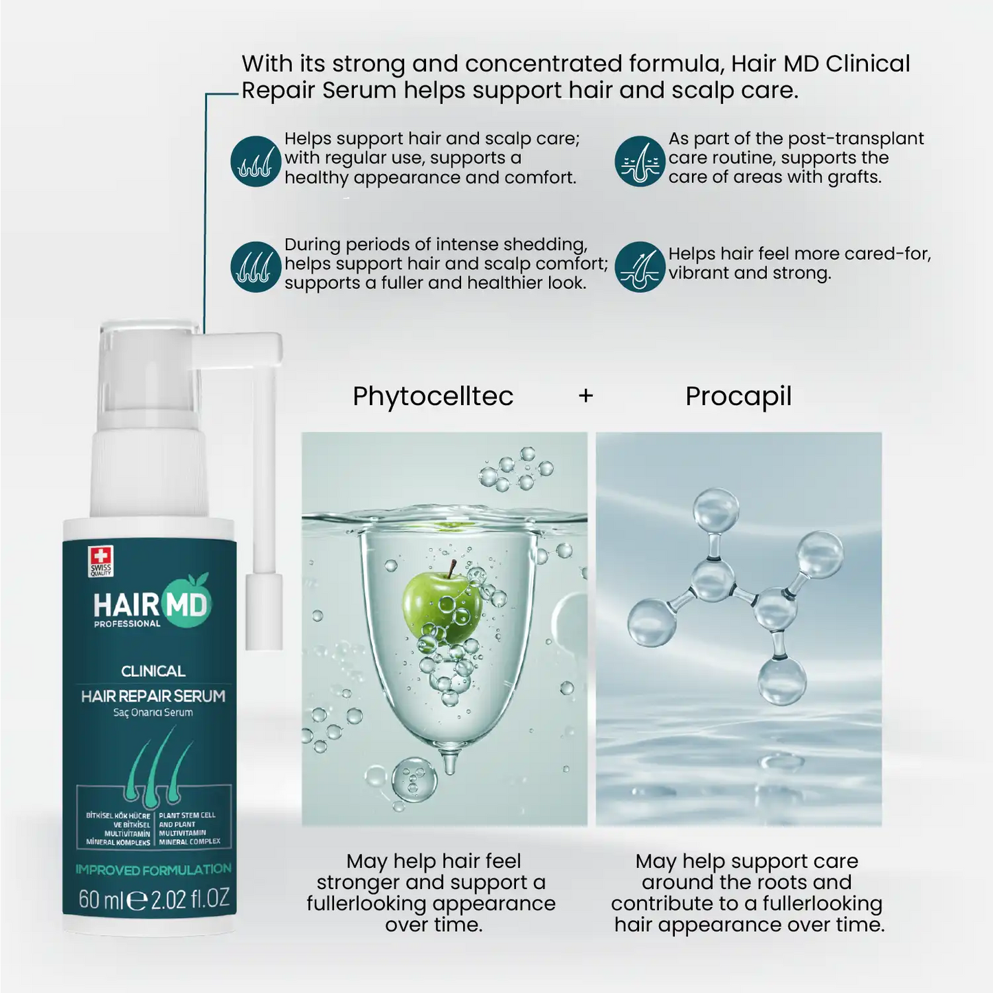 HairMD Clinical Haarherstel Exclusieve Set (3 maanden gebruik)