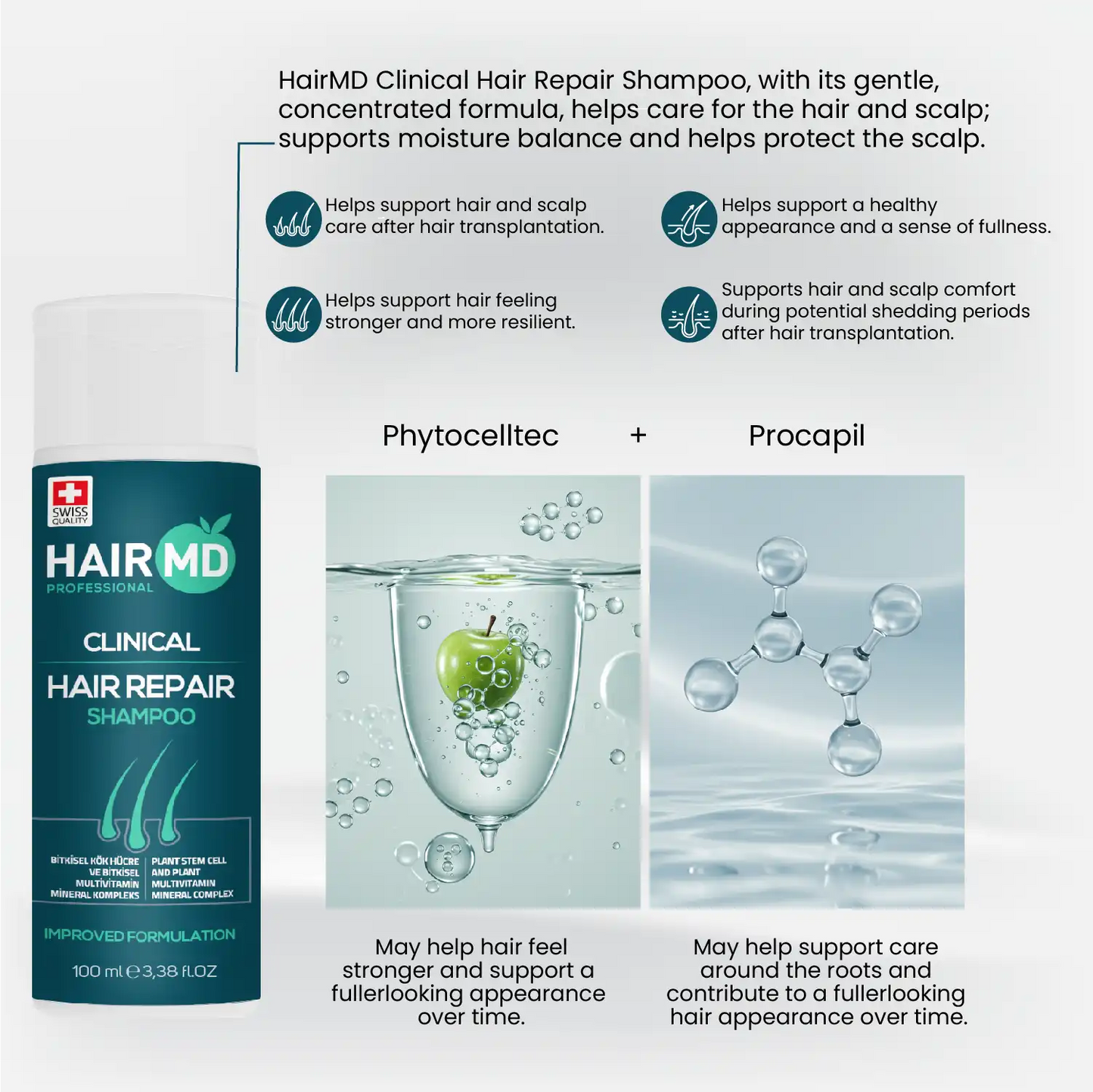HairMD Clinical Haarherstel Set (1 maand gebruik)